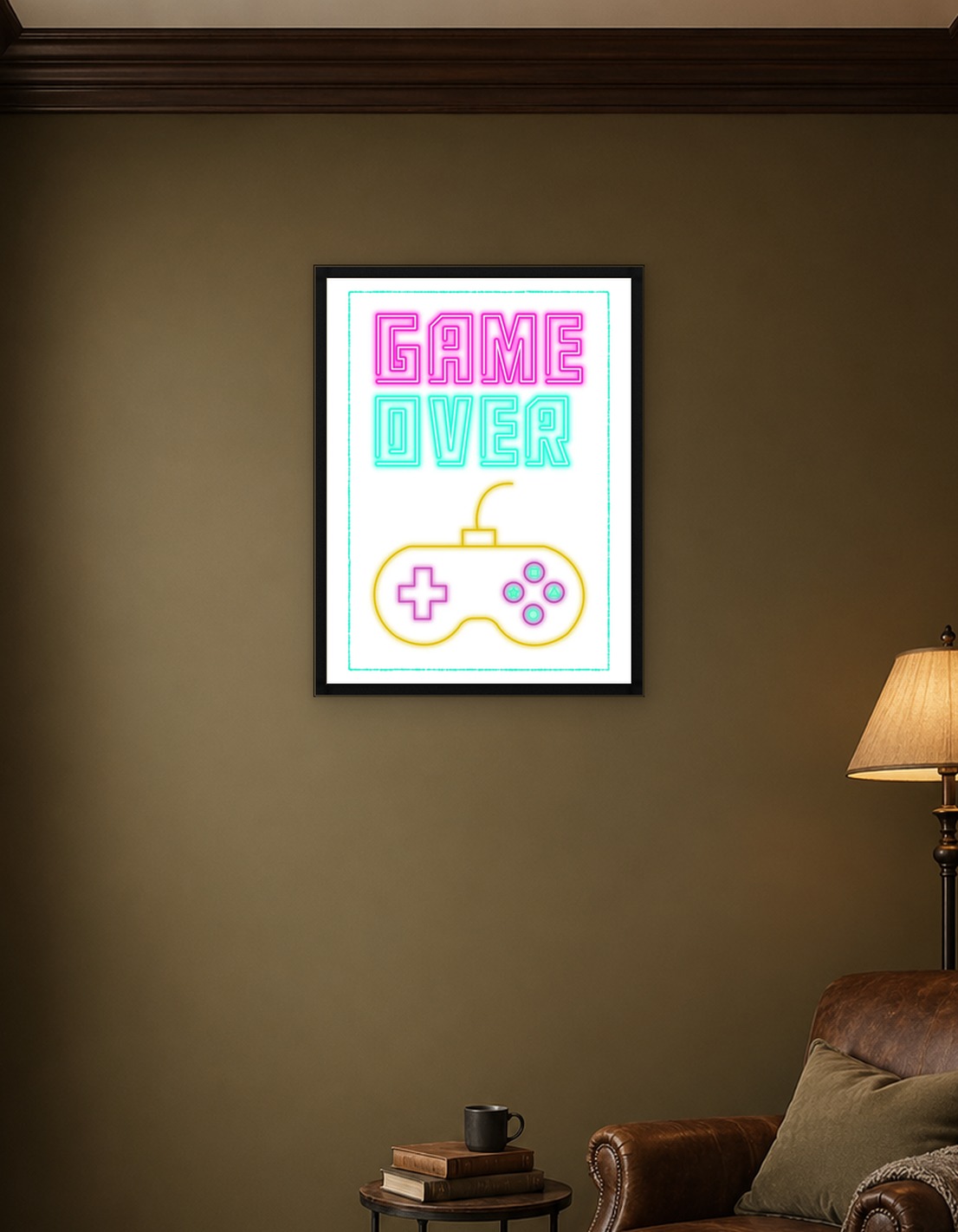 Game Over Neon Sign - 9679502