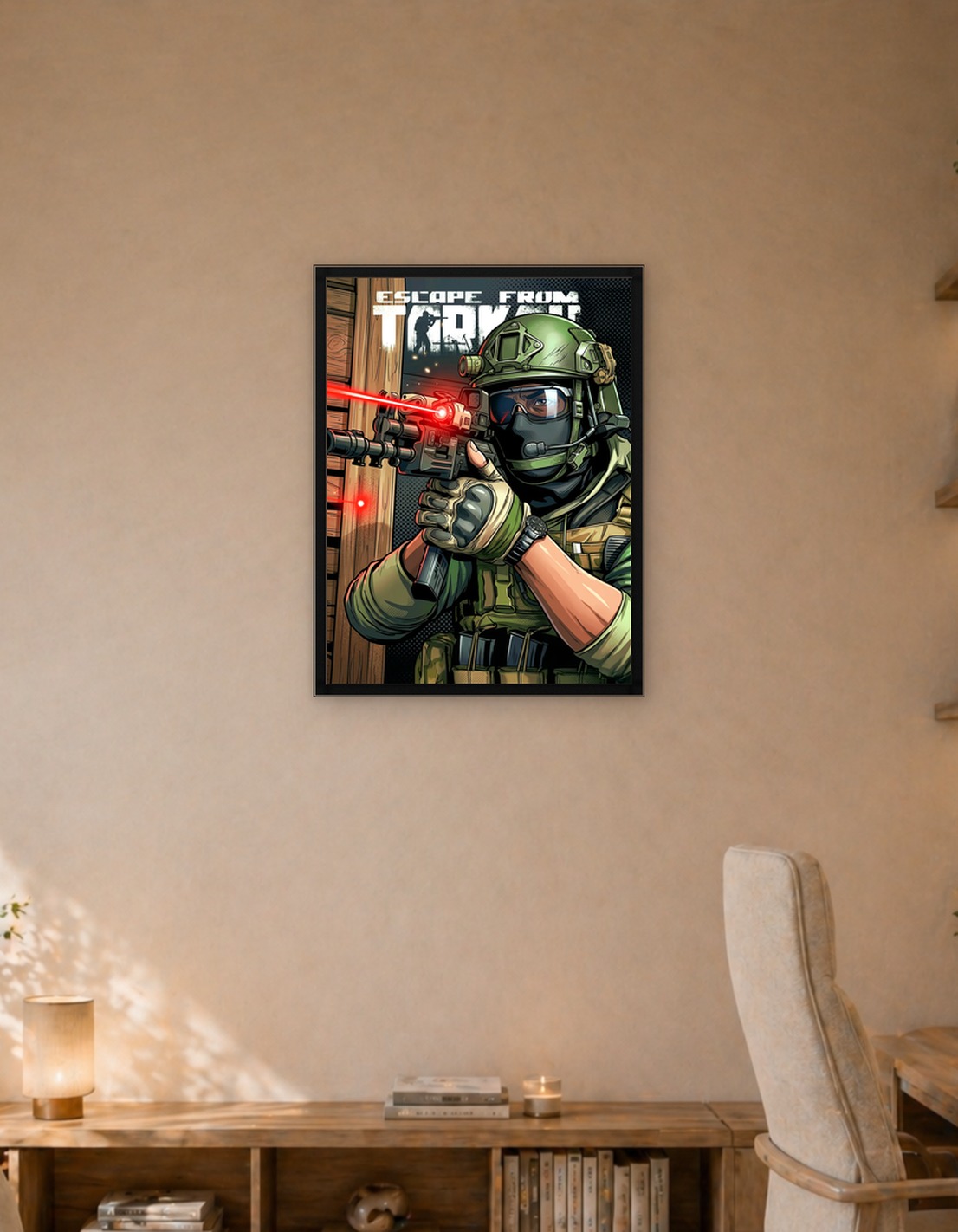 Игровой постер «Побег из Таркова»