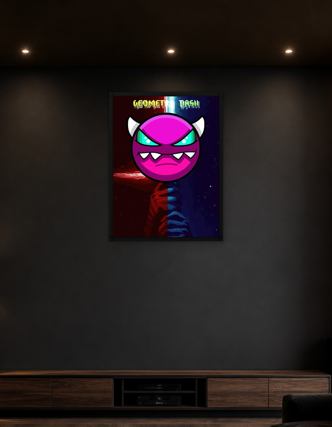 Geometry Dash Demon Icon