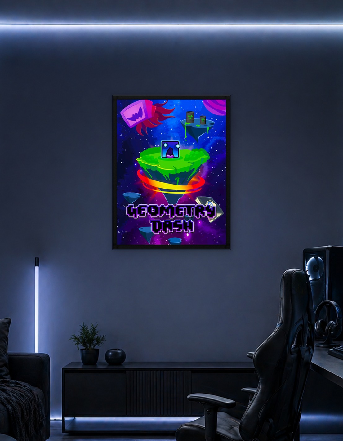 Geometry Dash Space Adventure