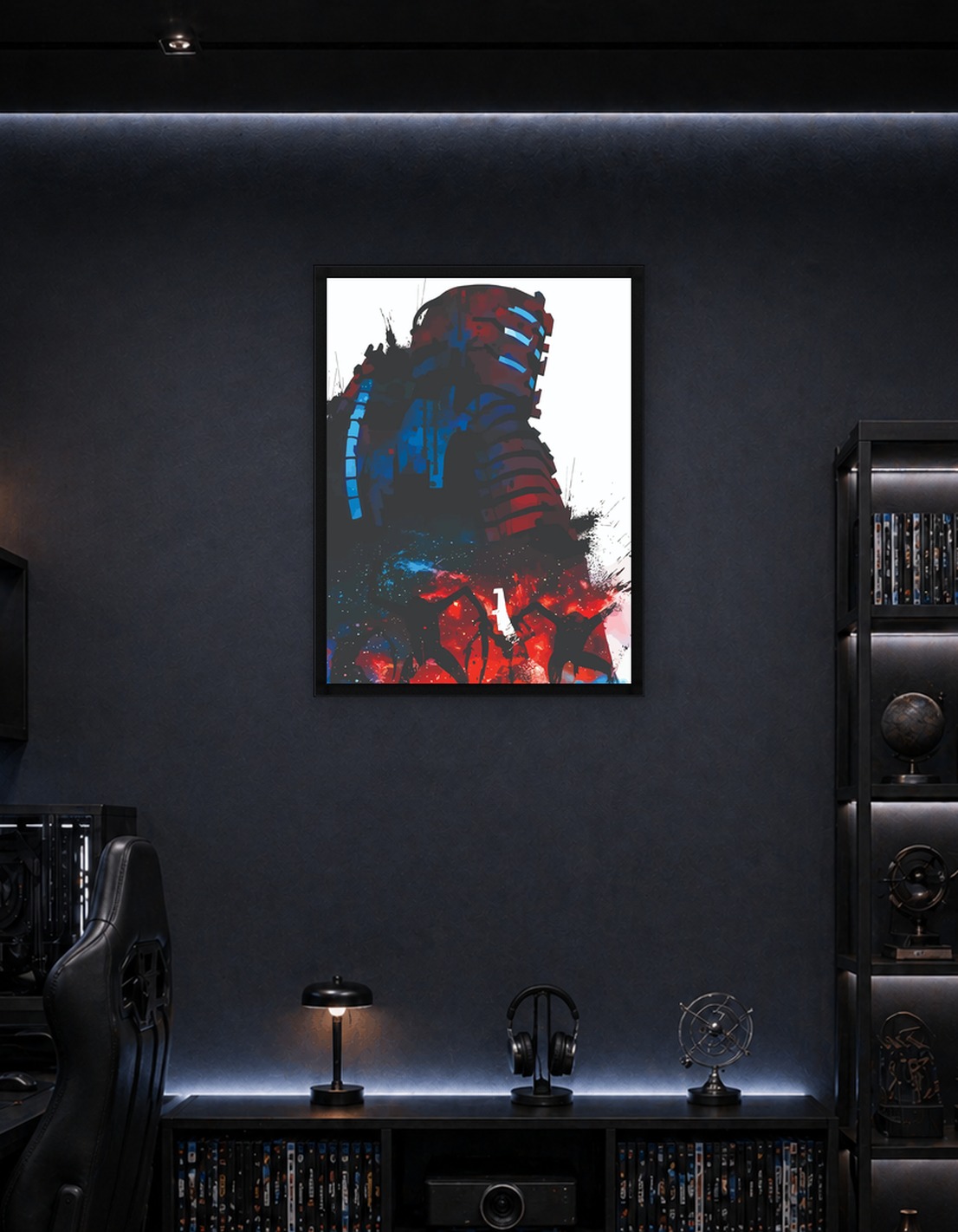 Dead Space Isaac Clarke and Necromorphs