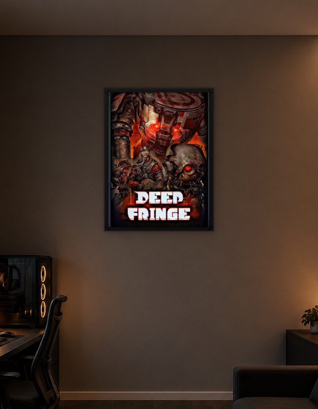 Deep Fringe Sci-Fi Poster