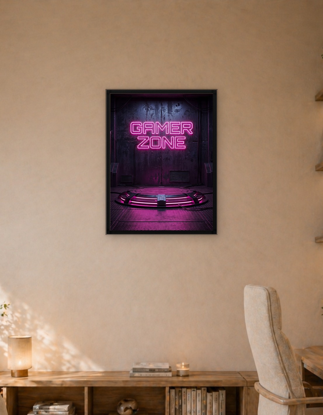 Gamer Zone Neon Sign