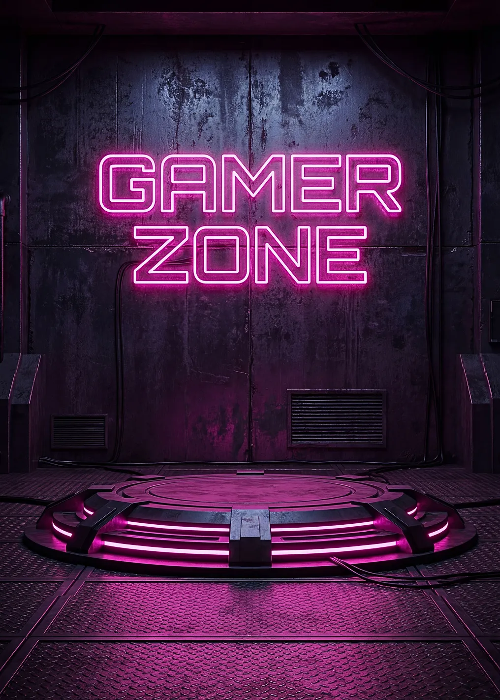 Gamer Zone Neon Sign
