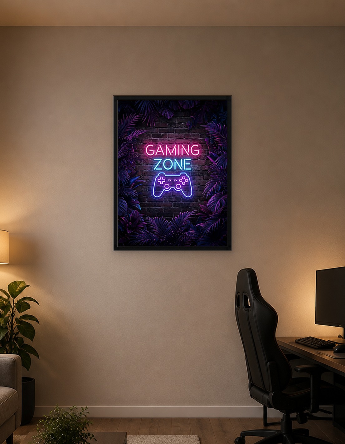 Gaming Zone Neon Sign