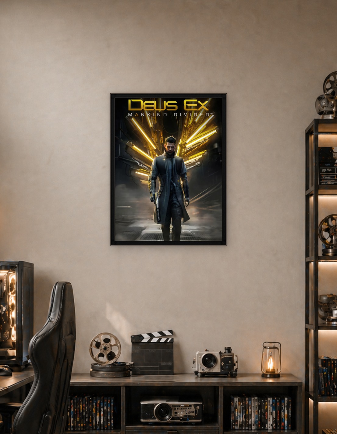 Deus Ex Mankind Divided Game Cover