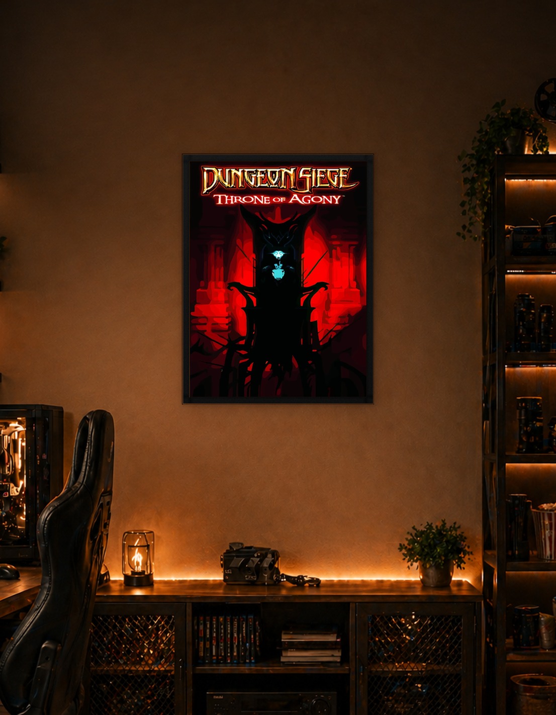 Dungeon Siege Throne of Agony Game Cover