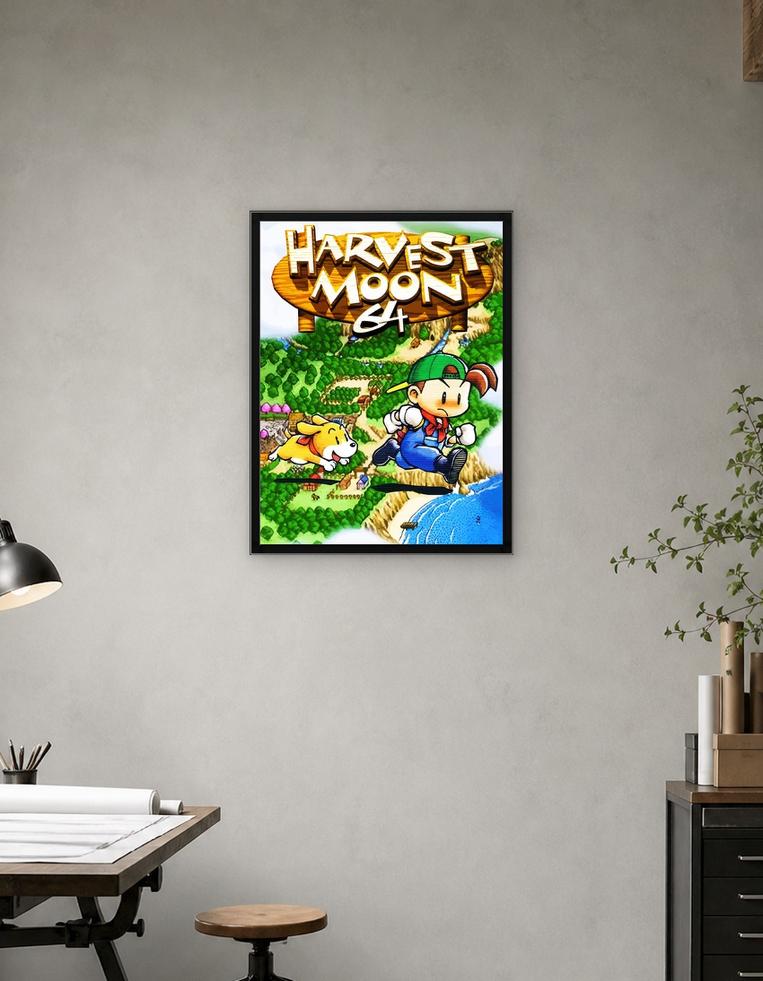 Harvest Moon 64 Game Cover