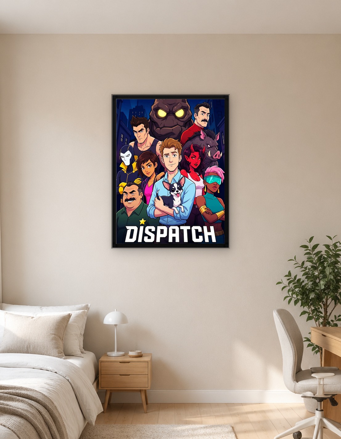 Dispatch Comic Book Cover Art