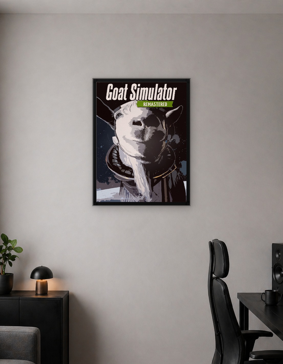 Goat Simulator Remastered Game Cover