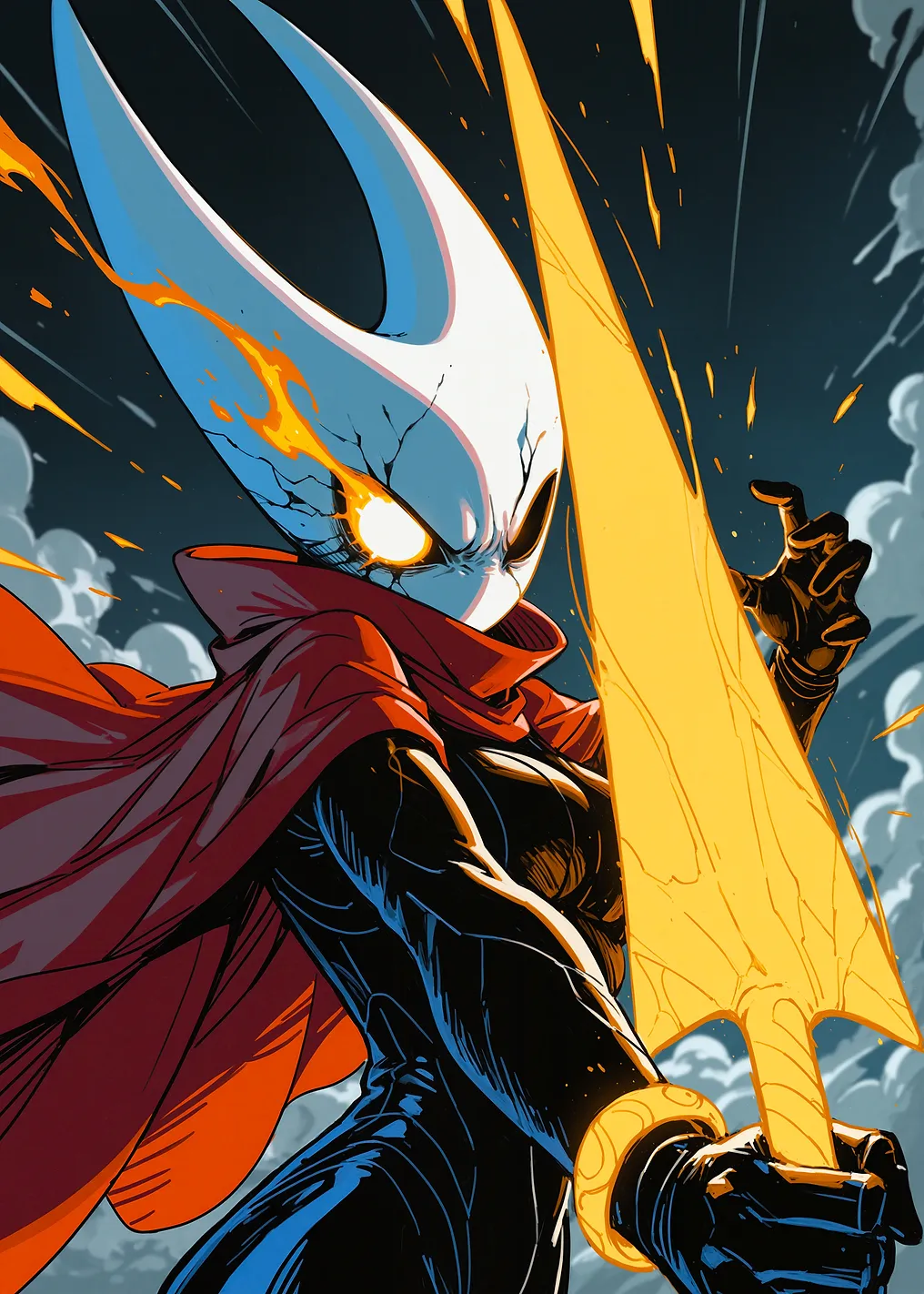 Fiery Hornet Warrior