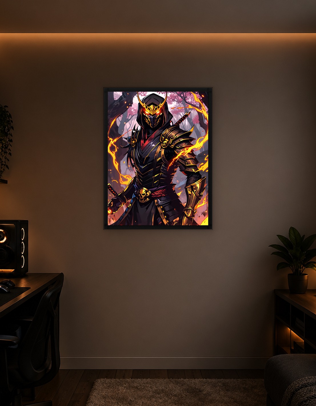 Fiery Ninja Warrior
