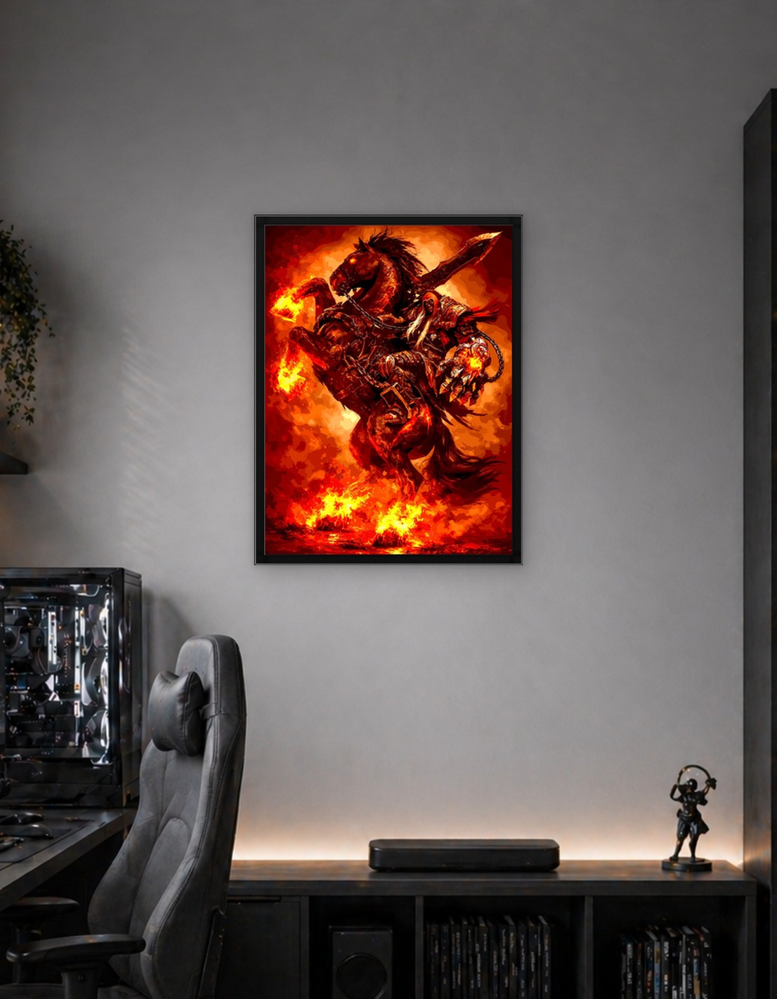 Fiery Horseman of the Apocalypse - 10081206