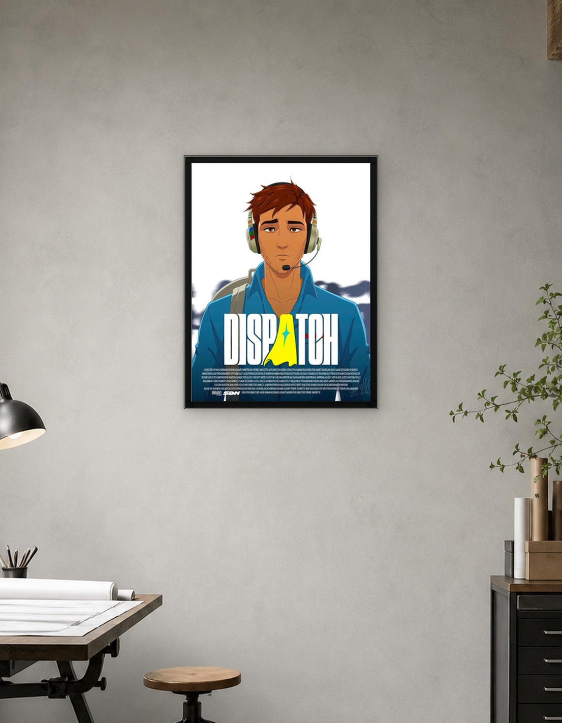 Dispatch Video Game Poster