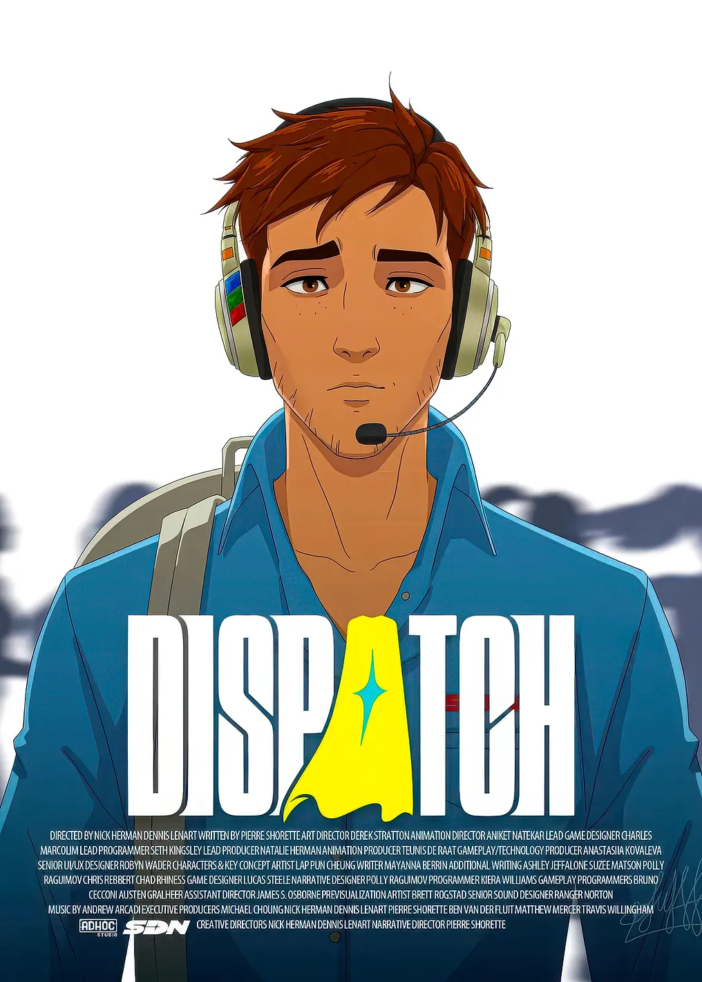 Dispatch Video Game Poster