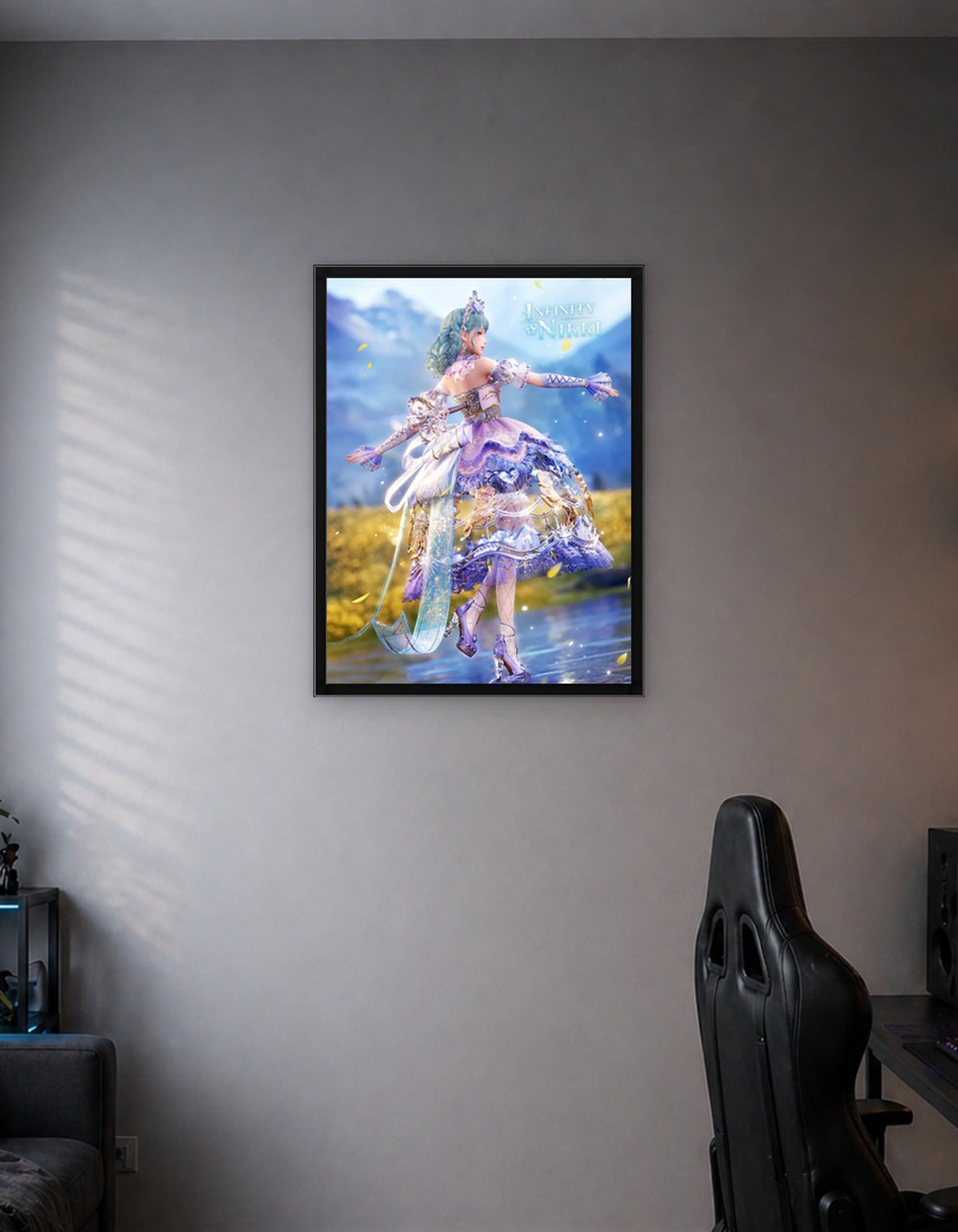 Infinity Nikki Character in Fantasy Dress