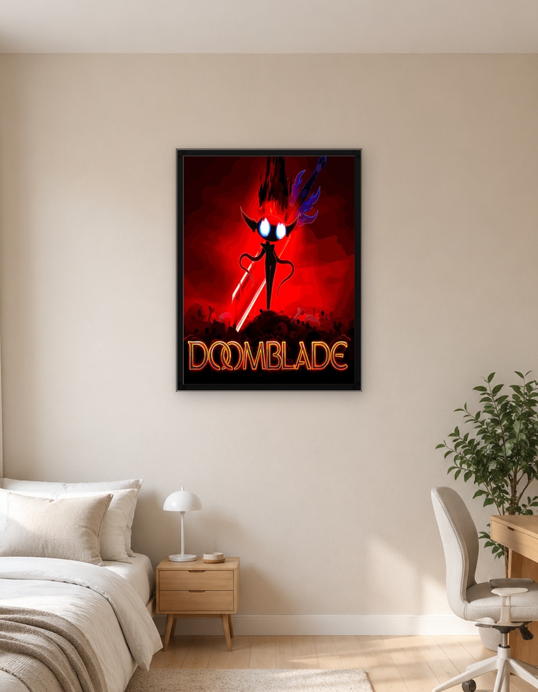 Doomblade Character with Swords and Bones