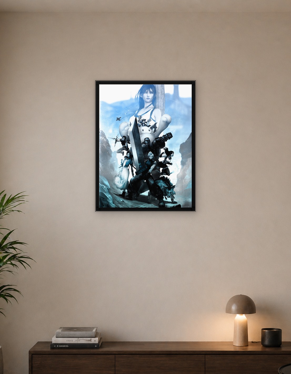 Final Fantasy VII Characters and Buster Sword