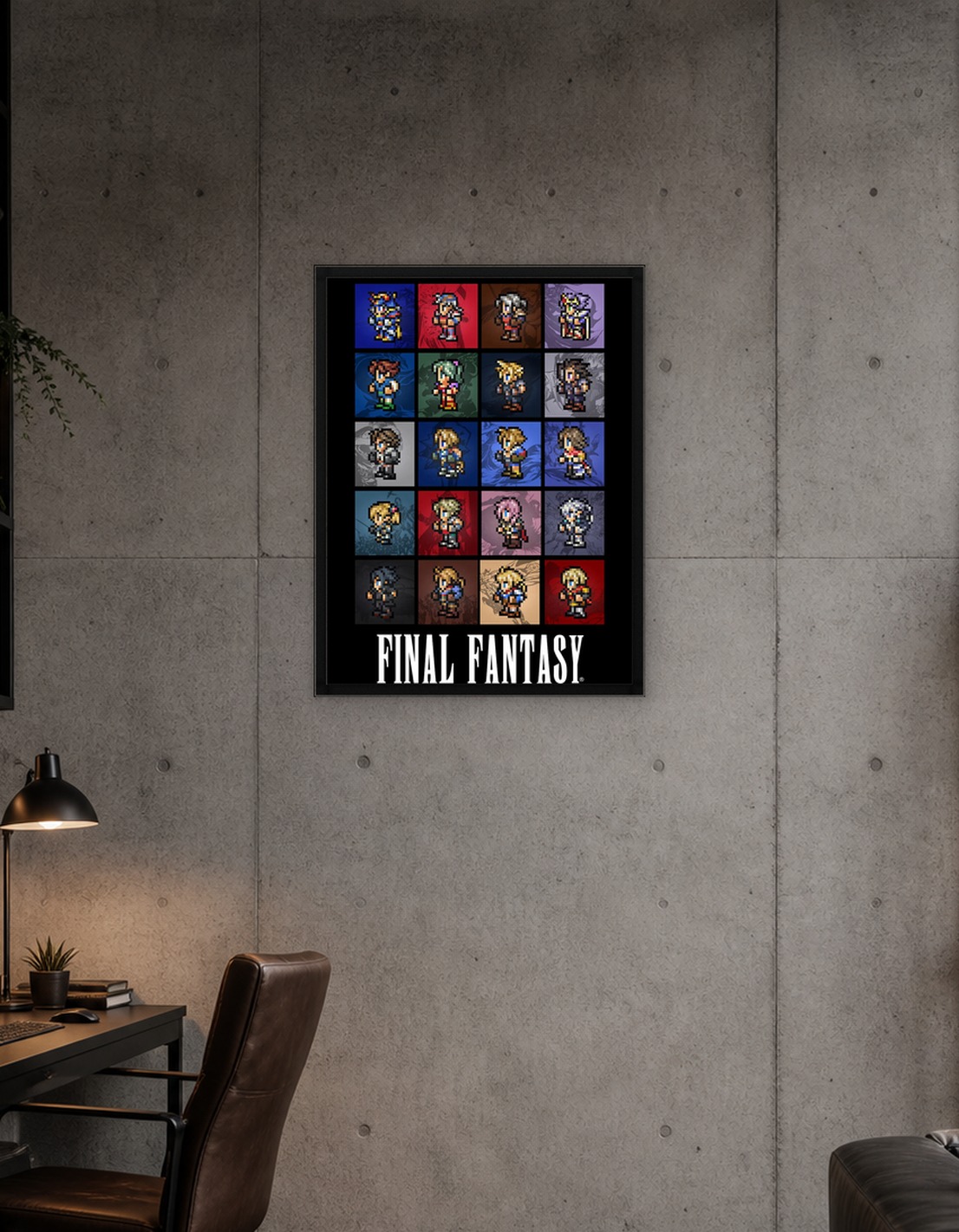 Final Fantasy Pixel Art Characters - 9809982