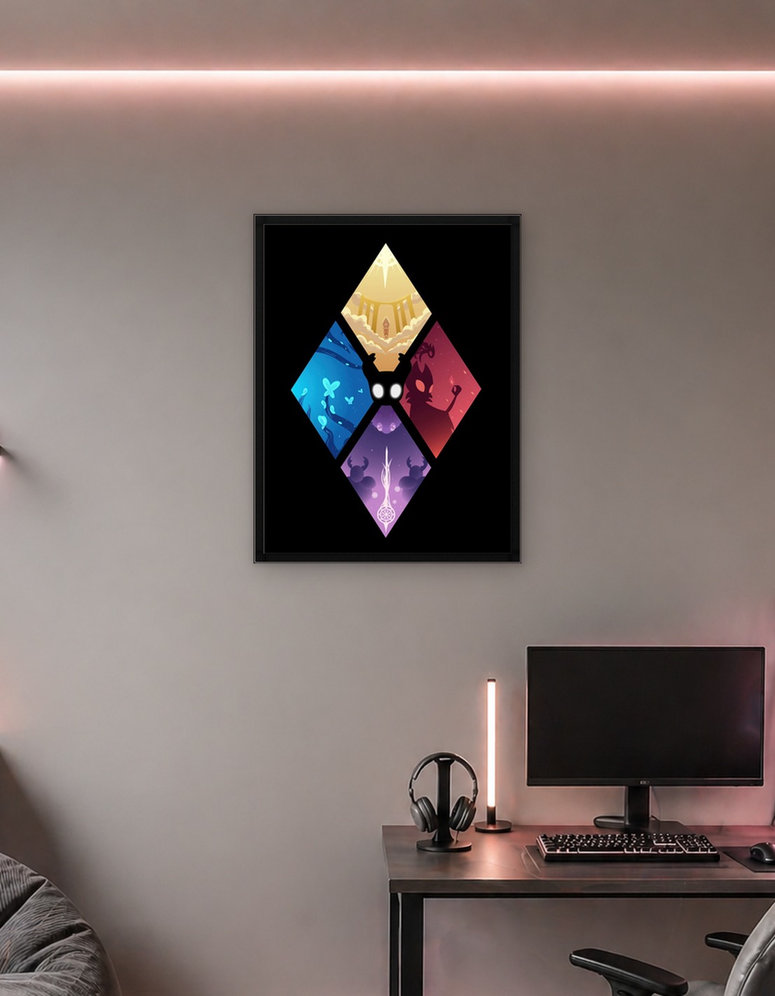Hollow Knight Diamond Art