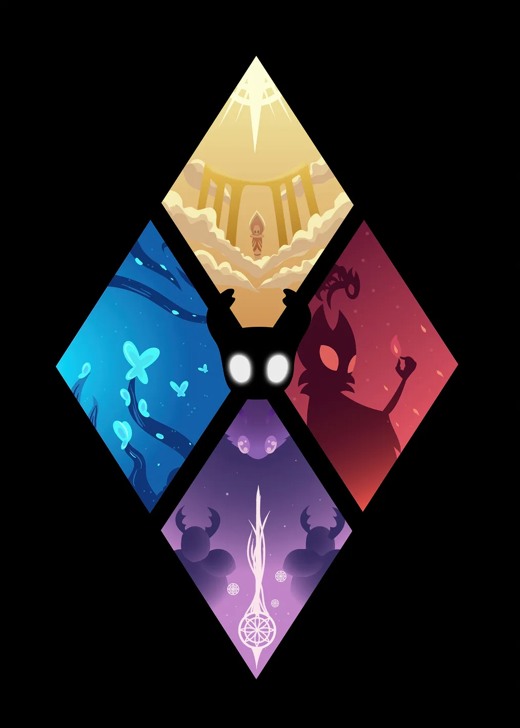 Hollow Knight Diamond Art