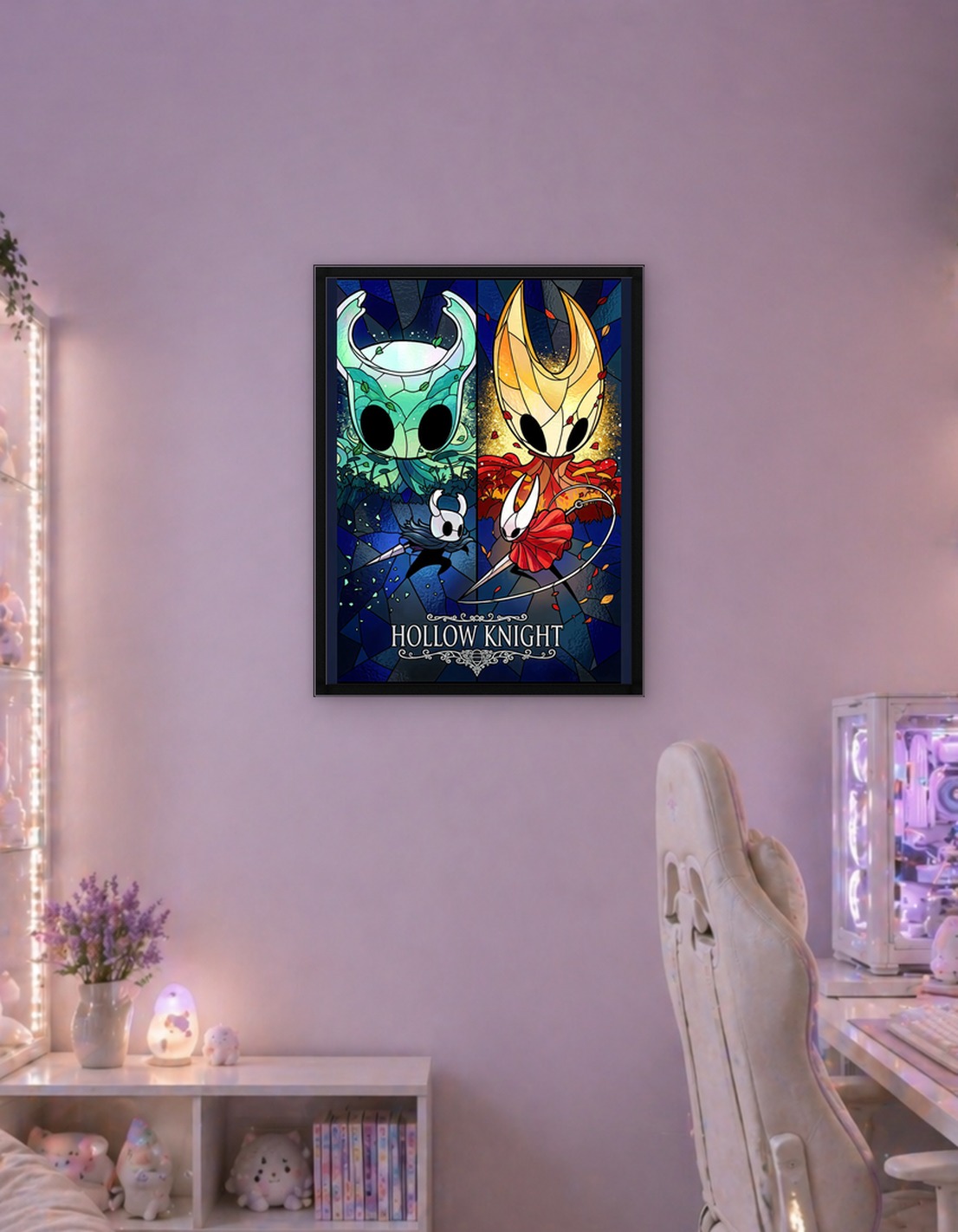 Hollow Knight Stained Glass Art - 10013303