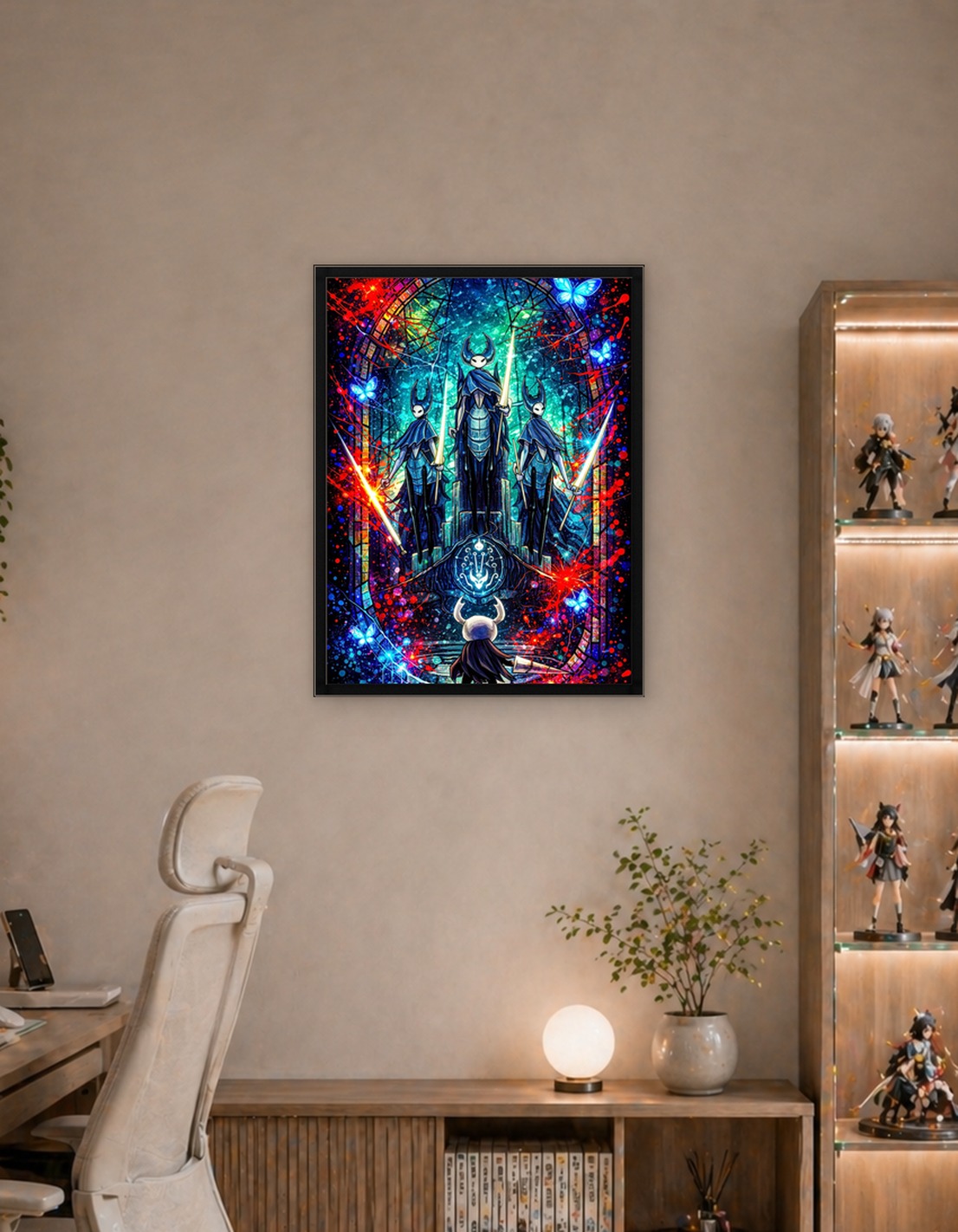 Hollow Knight Stained Glass Art - 9964364