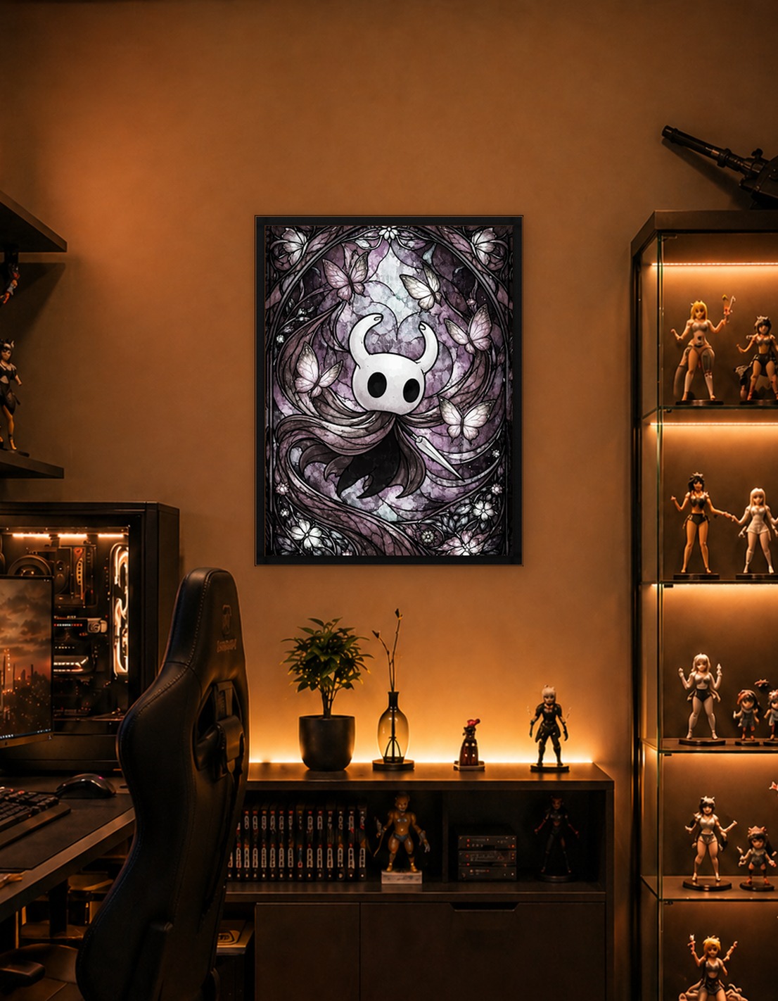 Hollow Knight Stained Glass Art - 10019268