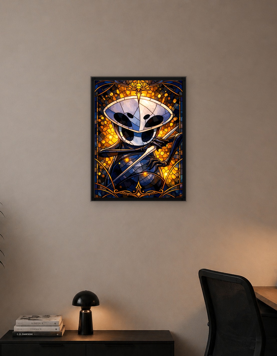 Hollow Knight Stained Glass Art - 10032193