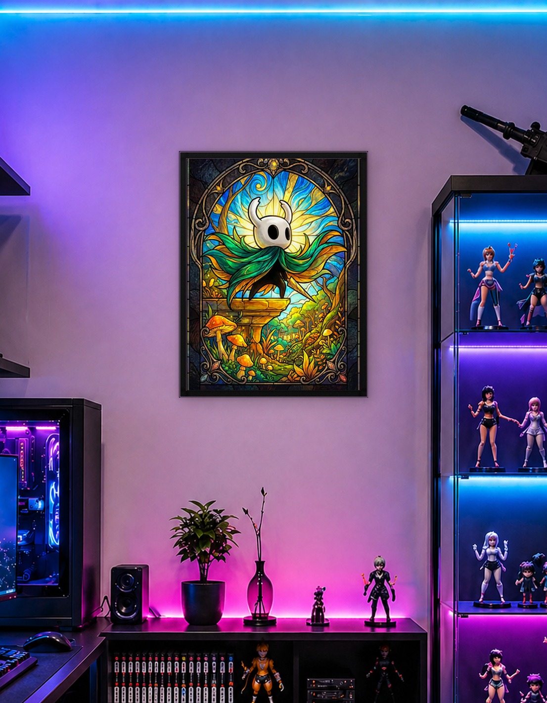 Hollow Knight Stained Glass Art - 10085535