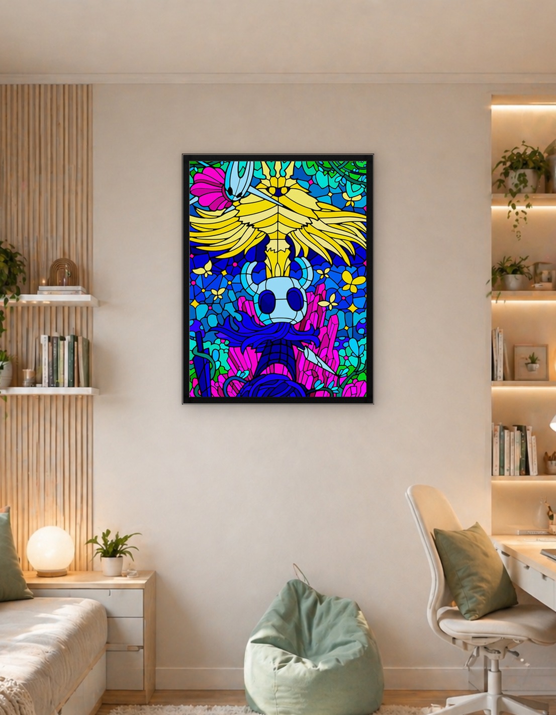 Hollow Knight Stained Glass Art - 9660329