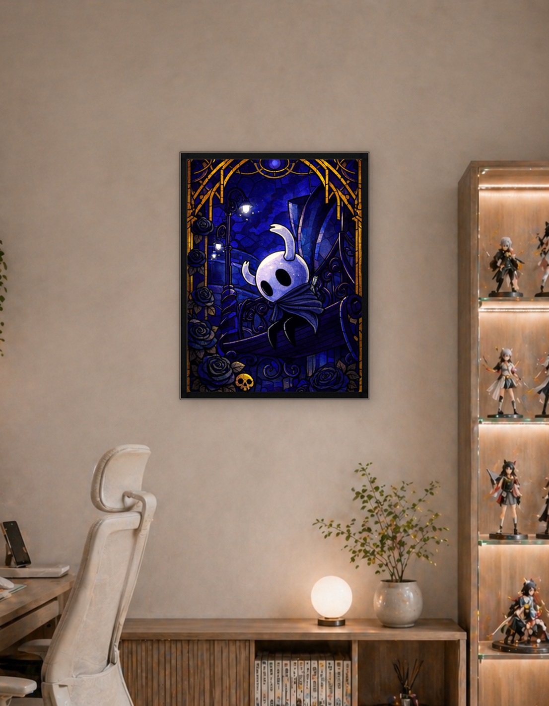 Hollow Knight Stained Glass Art - 9784749
