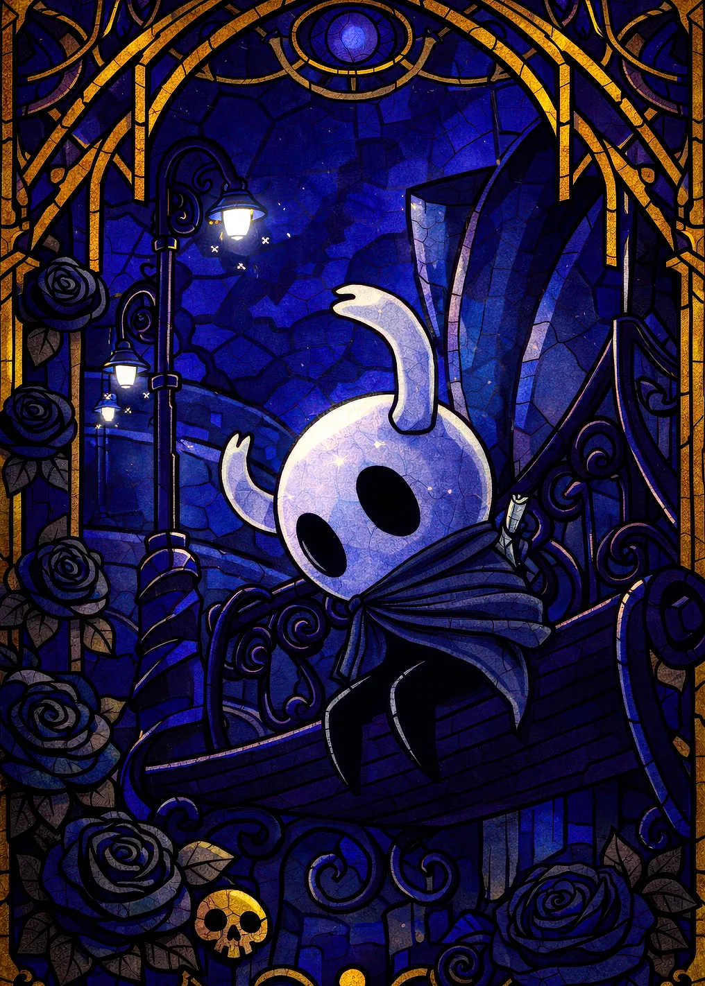 Hollow Knight Stained Glass Art - 9784749