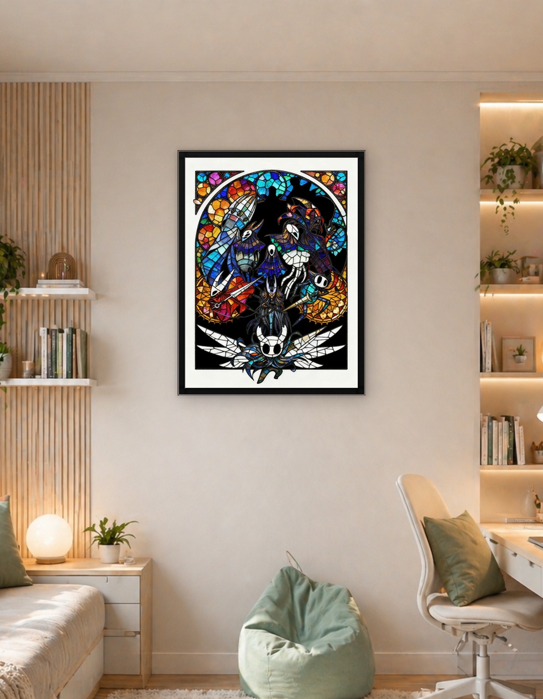 Hollow Knight Stained Glass Art - 9887178