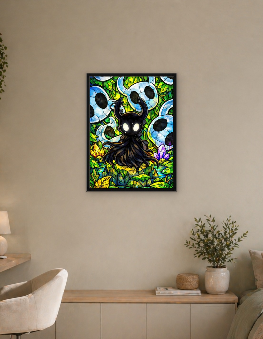 Hollow Knight Stained Glass Art - 9964244