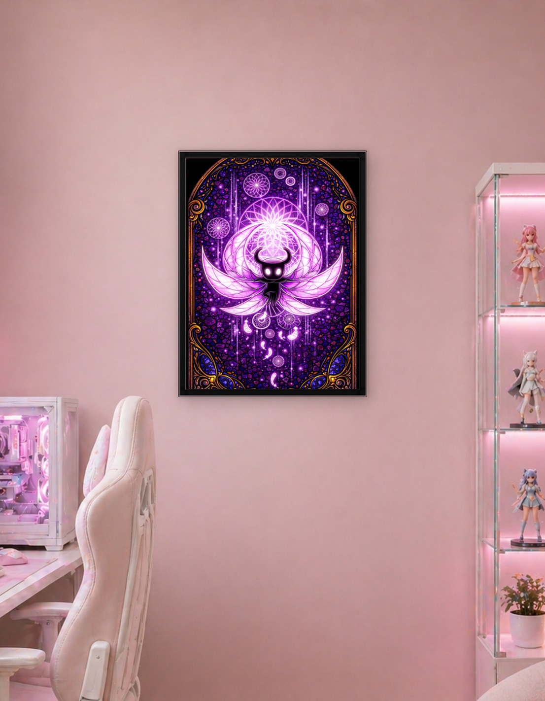 Hollow Knight Stained Glass Art - 9964351