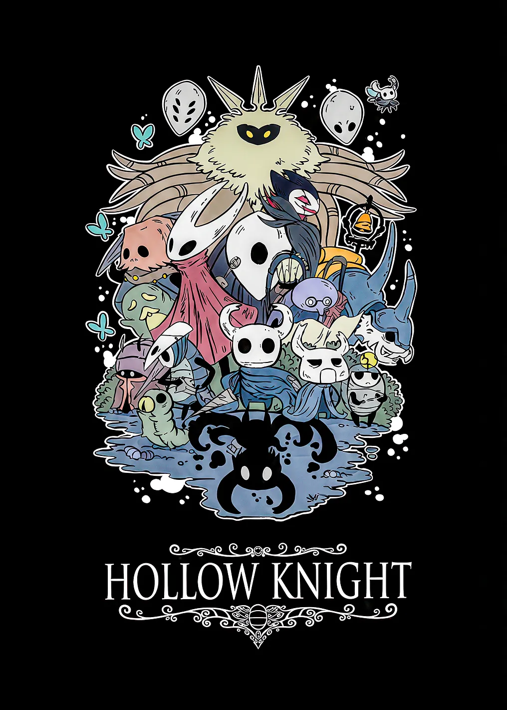 Hollow Knight Characters Collage - 9683461