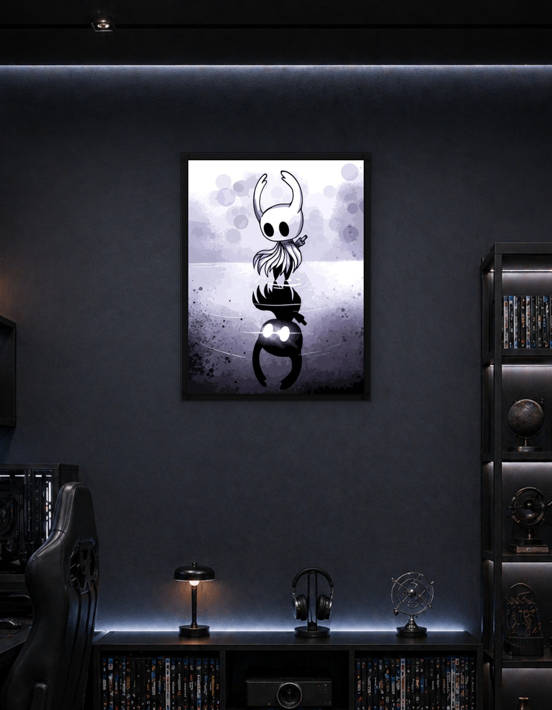 Hollow Knight Character Reflection