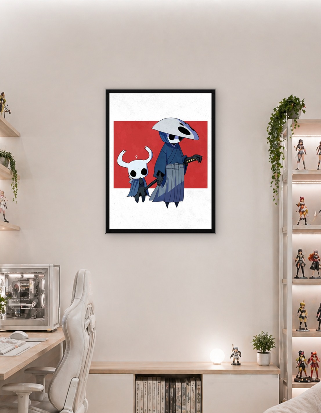 Hollow Knight Characters with Katana