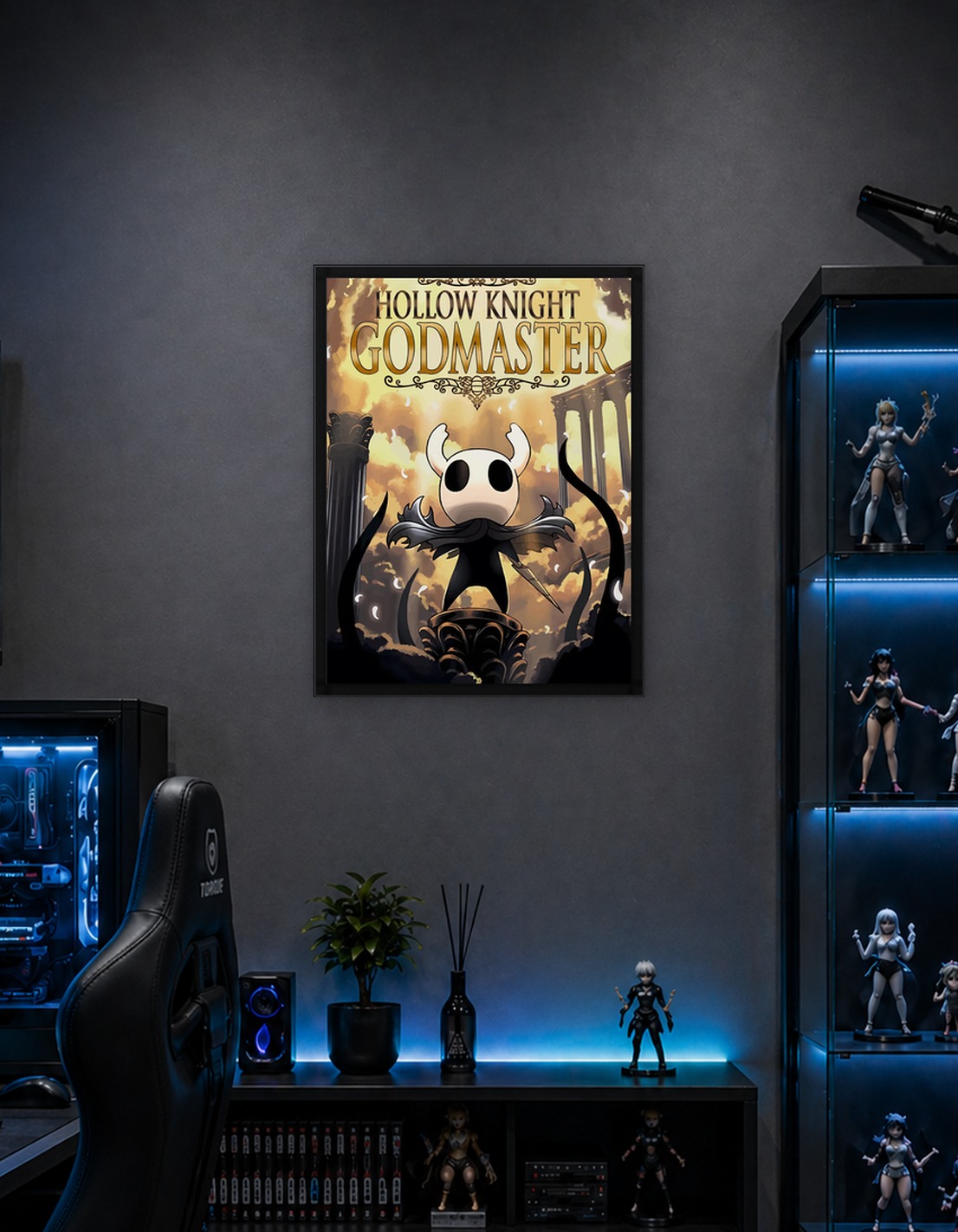 Hollow Knight Godmaster Poster