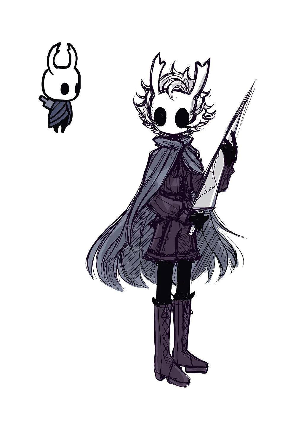 Hollow Knight Character Art - 9879470