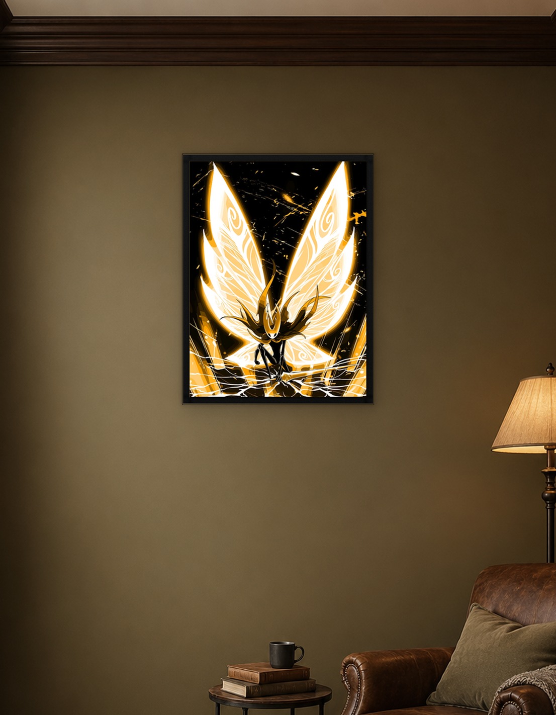 Hollow Knight Hornet Glowing Wings