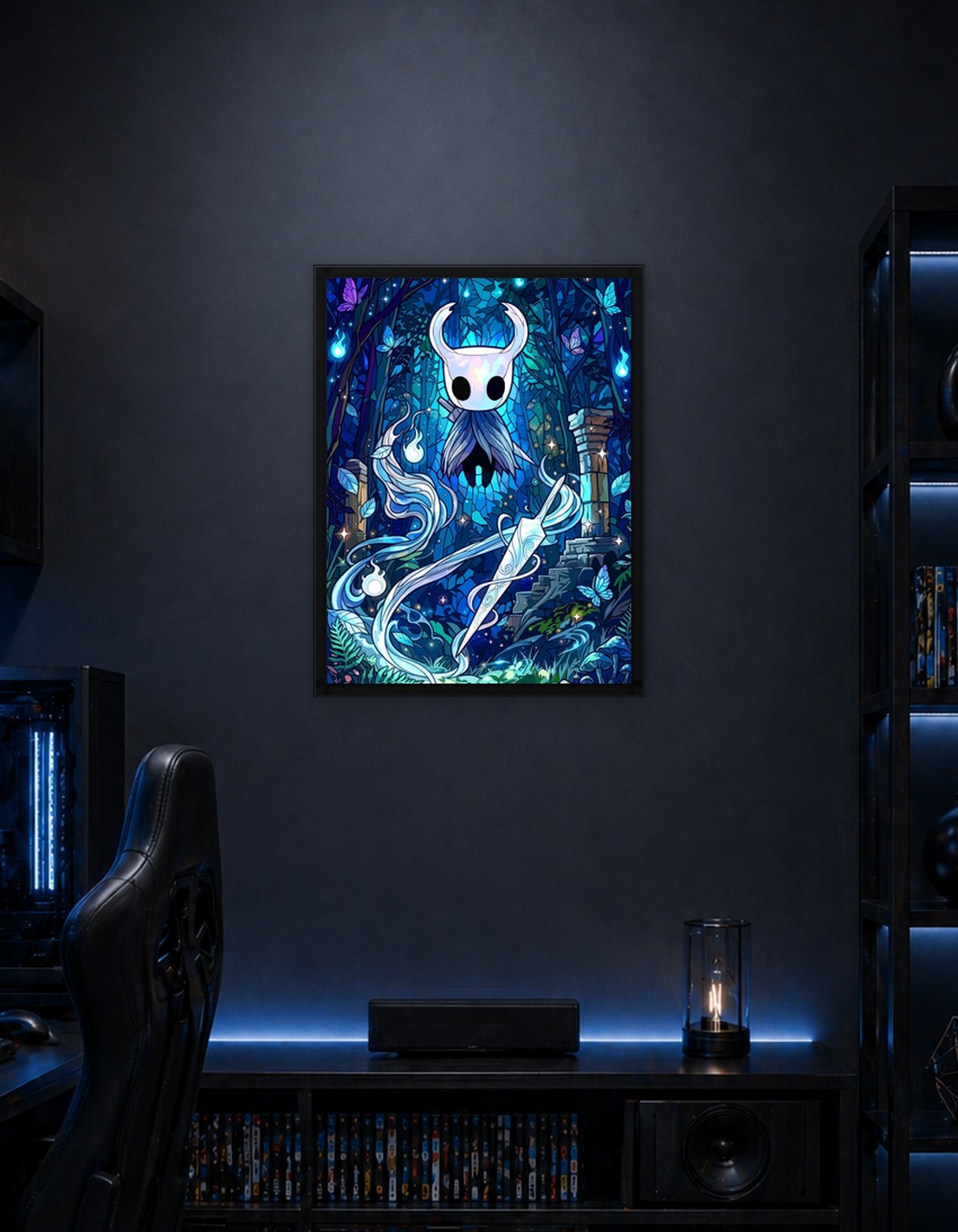 Hollow Knight in Enchanted Forest