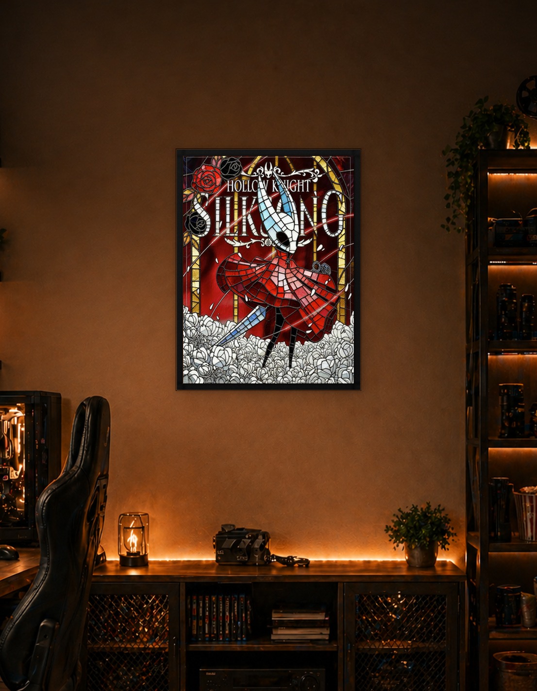Hollow Knight Silksong Stained Glass Art - 9851697