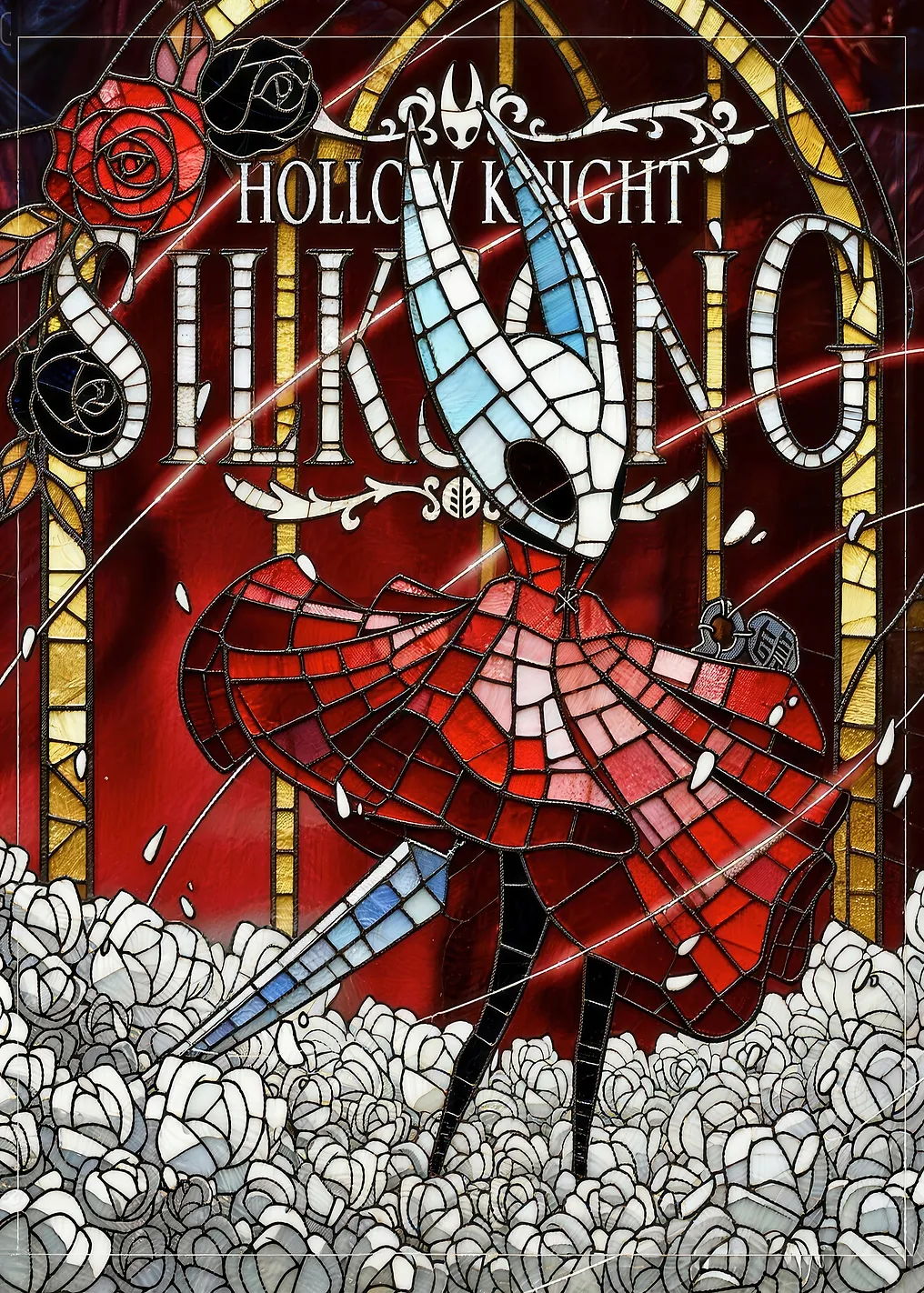 Hollow Knight Silksong Stained Glass Art - 9851697