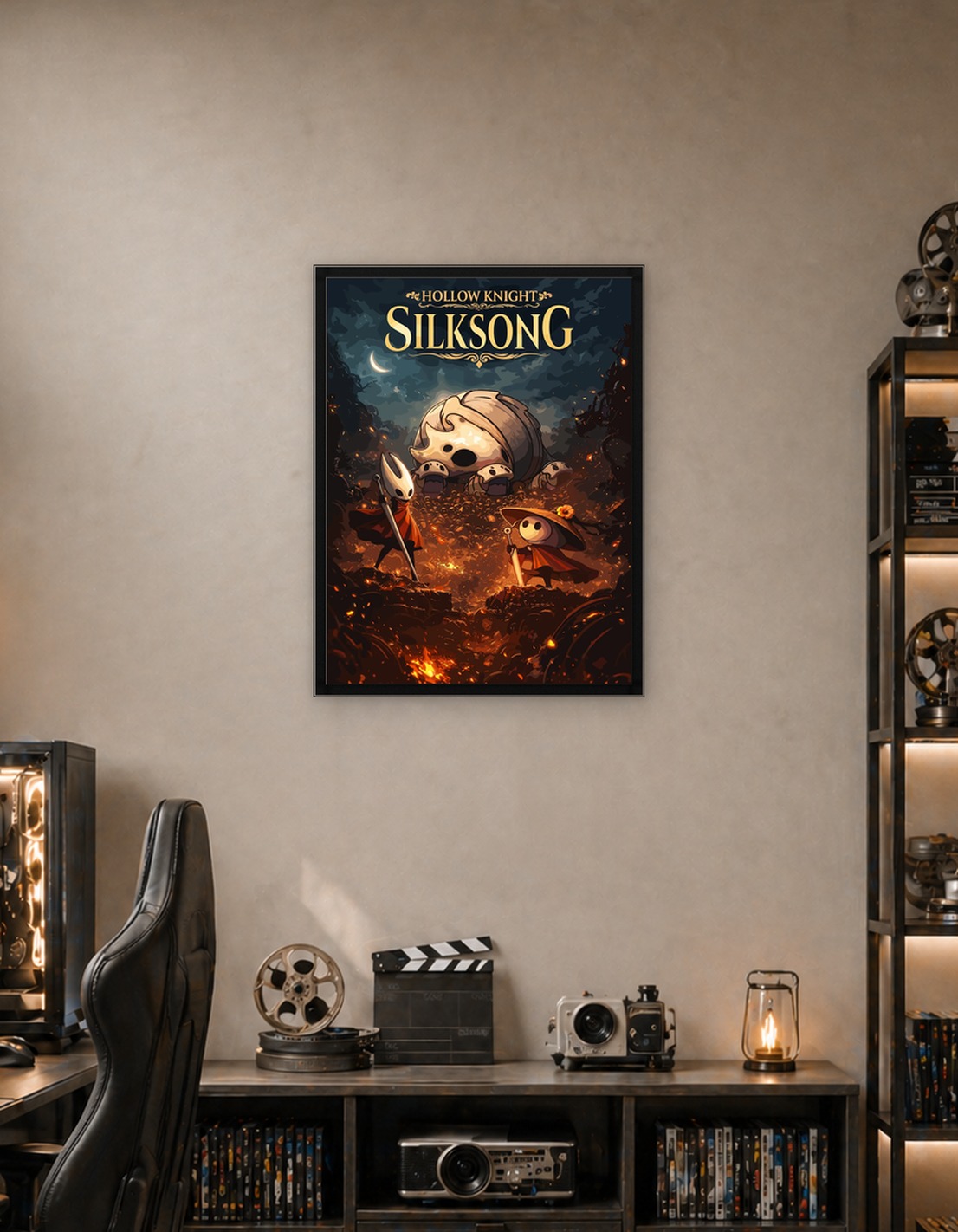 Hollow Knight Silksong Game Poster - 9650663