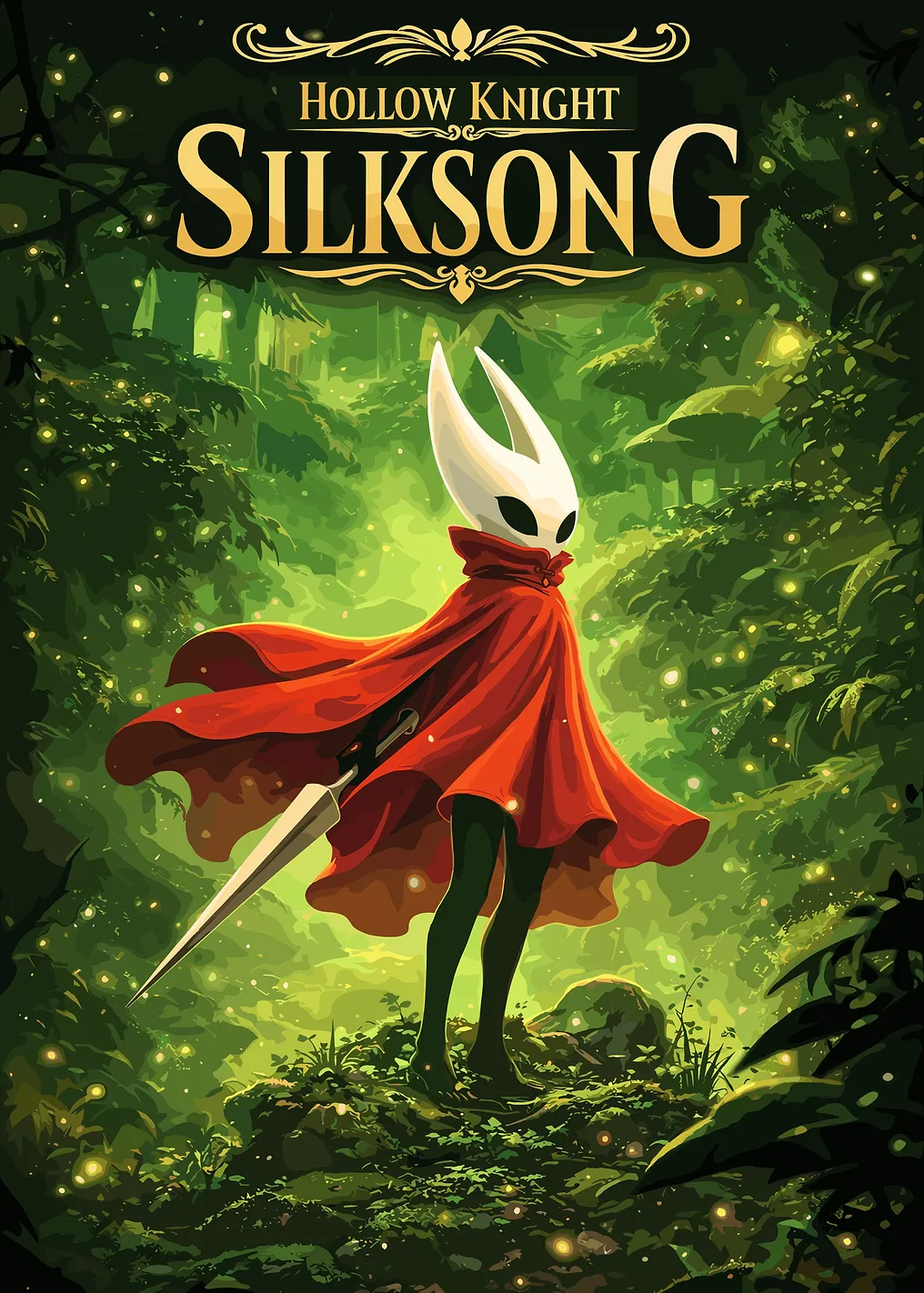 Hollow Knight Silksong Game Poster - 9650688