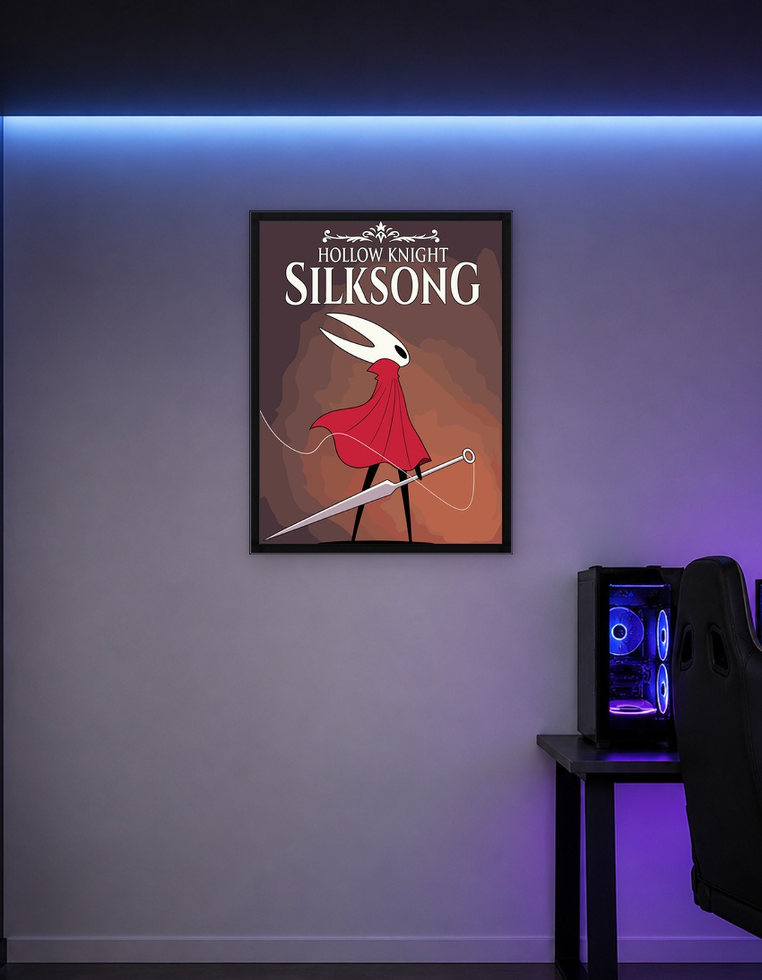 Hollow Knight Silksong Hornet Poster - 10013604