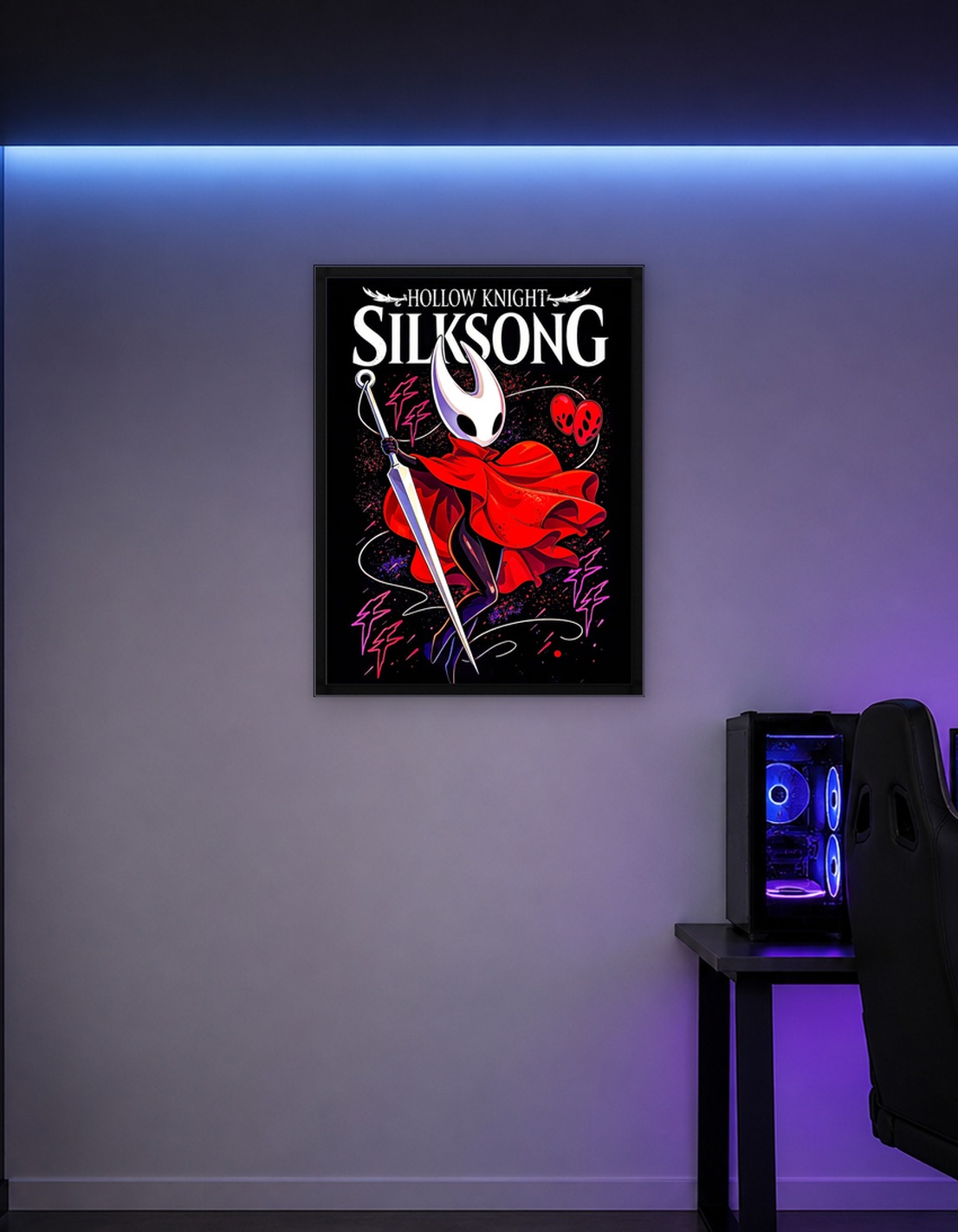 Hollow Knight Silksong Hornet Poster - 9622384
