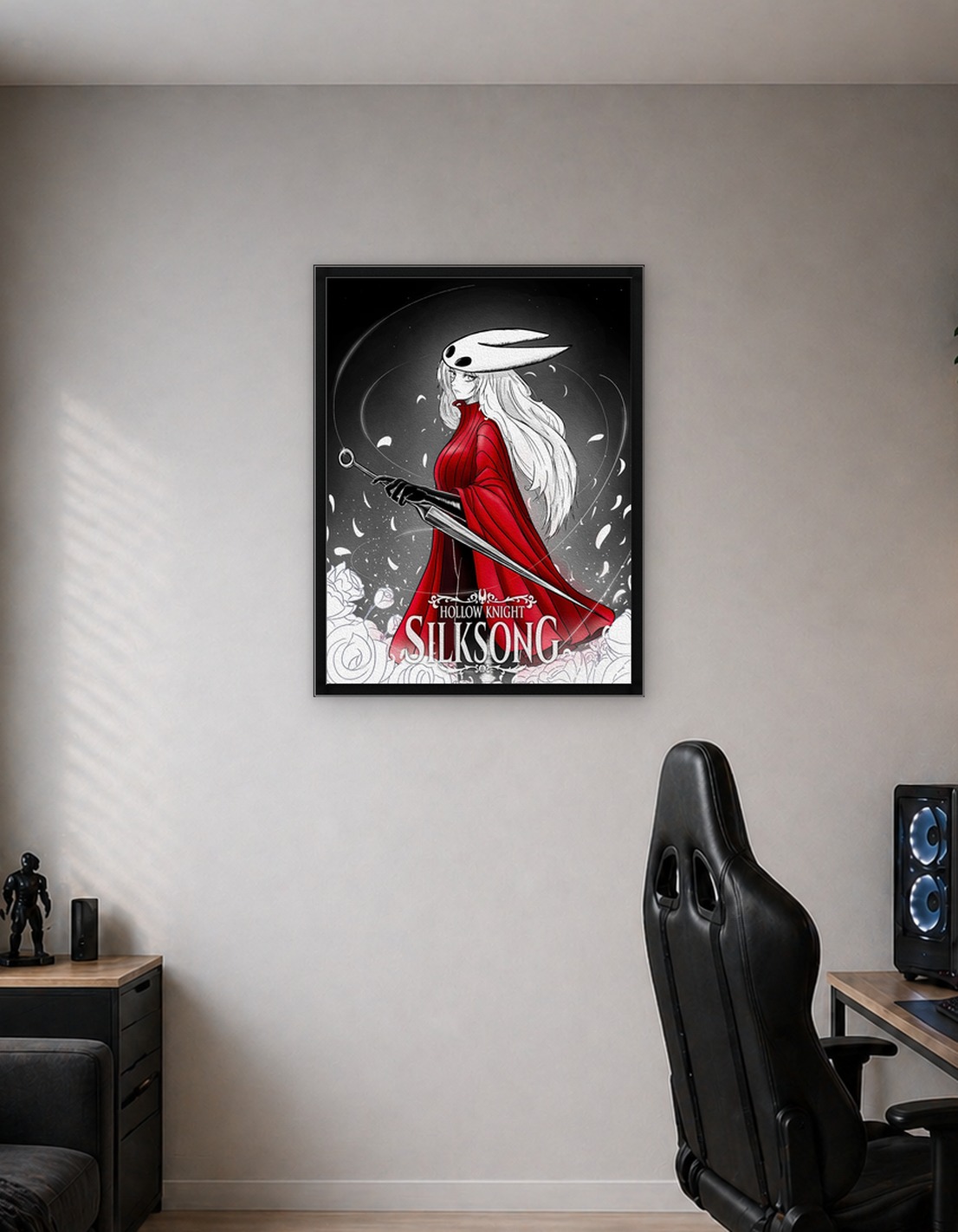 Hollow Knight Silksong Hornet Artwork